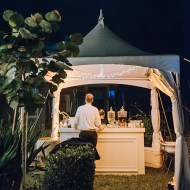 White Bar & 10' x 10' Marquee Tent