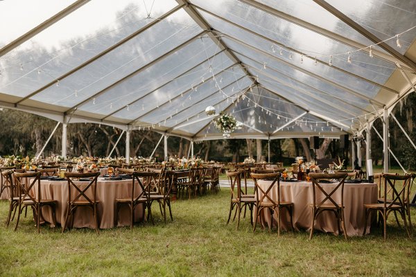 40' x 100' Clear Jumbotrac Frame Tent