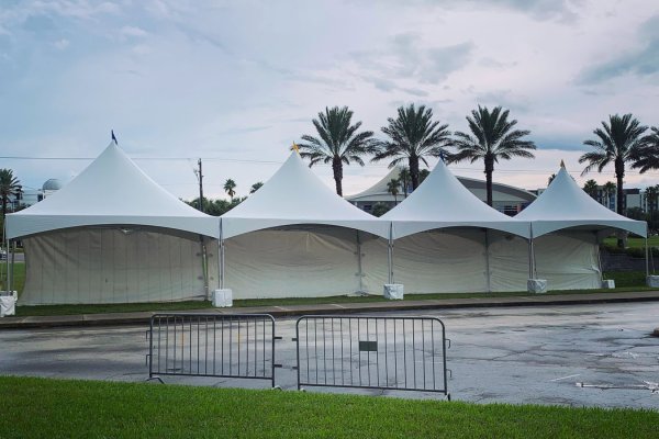 10' x 20' Tents with back wall