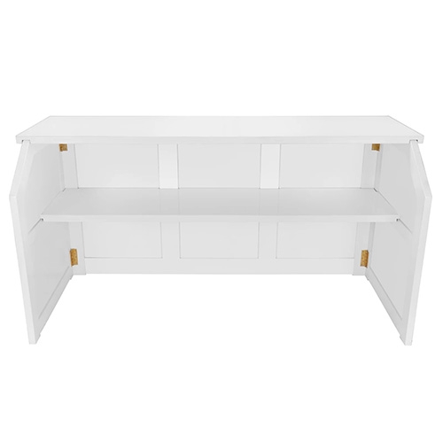 Portable Folding Bar: White 7'