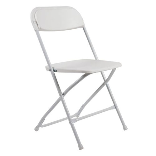 Folding Chair: White