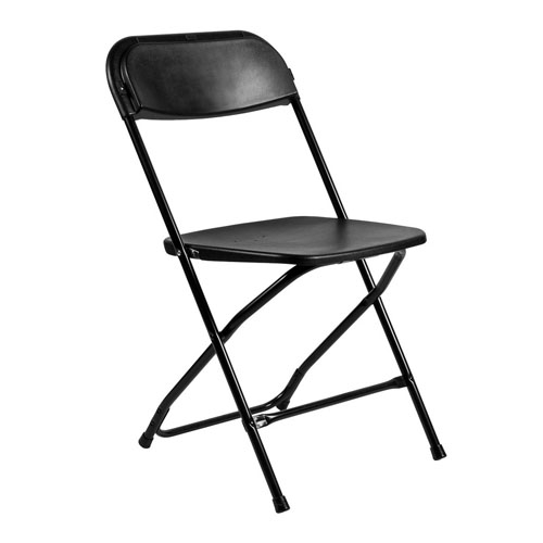 Folding Chair: Black