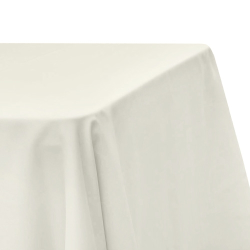 Tablecloth: Lamour Satin Ivory