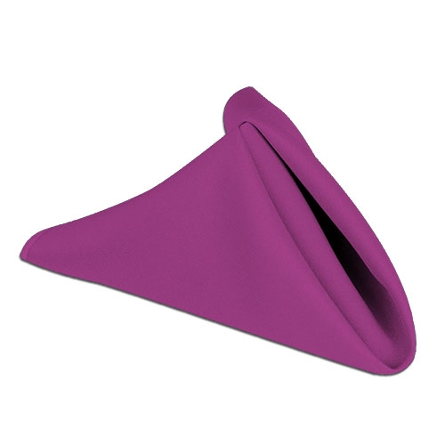 Napkin: Polyester Raspberry