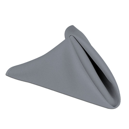 Napkin: Polyester Silver