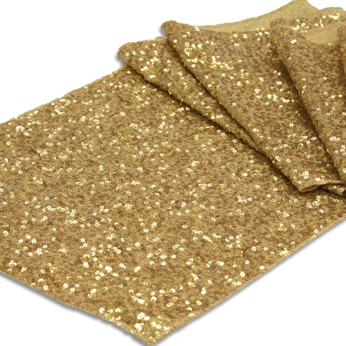Table Runner: Glitz Sequin Gold