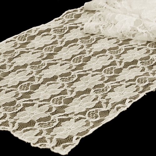 Table Runner: Lace Ivory