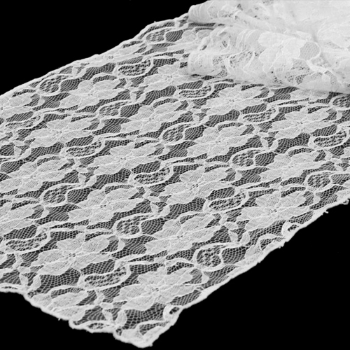 Table Runner: Lace White