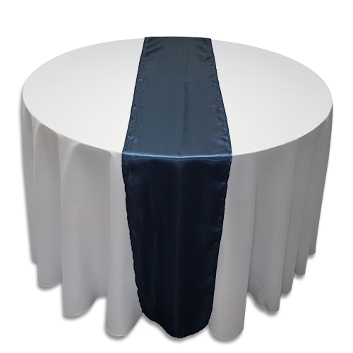 Table Runner: Satin Navy