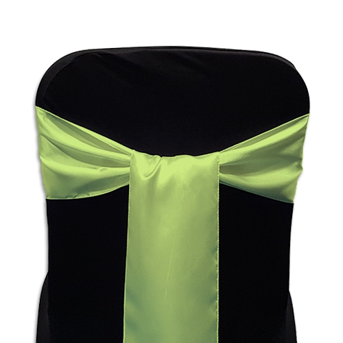 Sash: Satin Apple Green