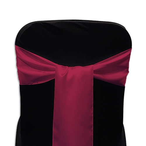 Sash: Satin Apple Red