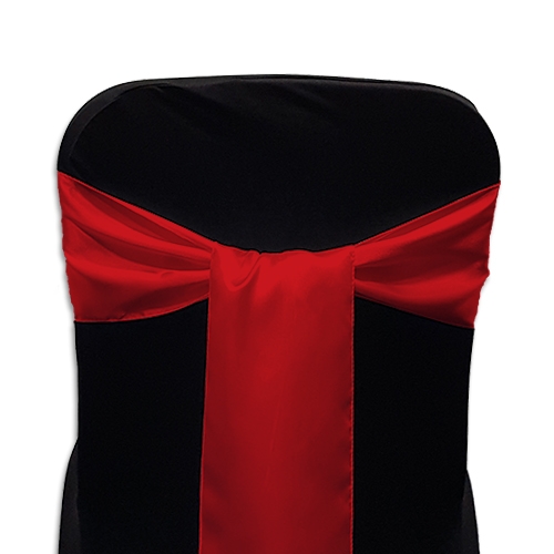 Sash: Satin Red