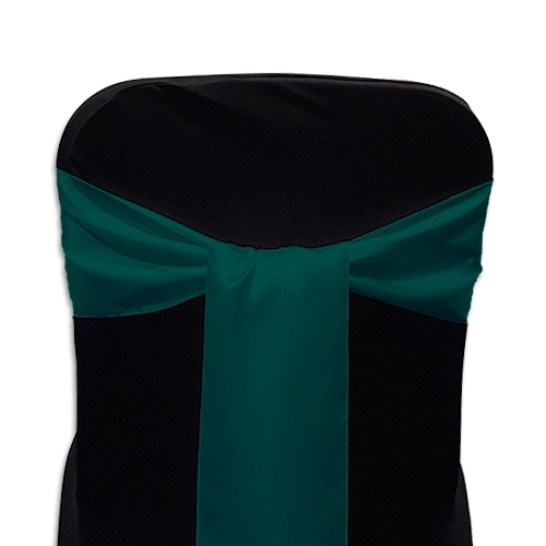 Sash: Satin Hunter Green