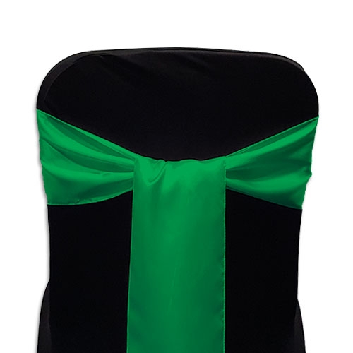 Sash: Satin Kelly Green
