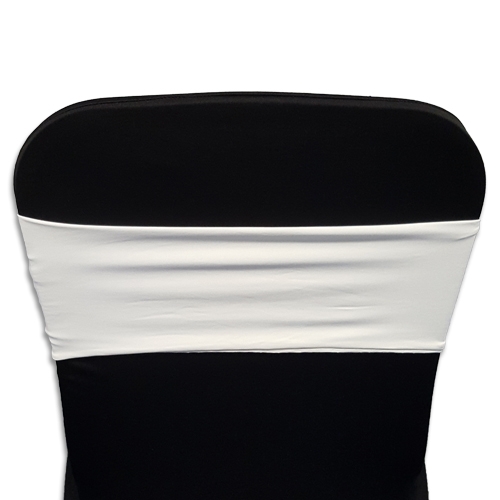 Chair Band: Spandex Ivory