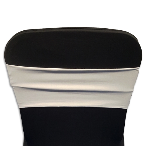 Chair Band: Spandex Silver
