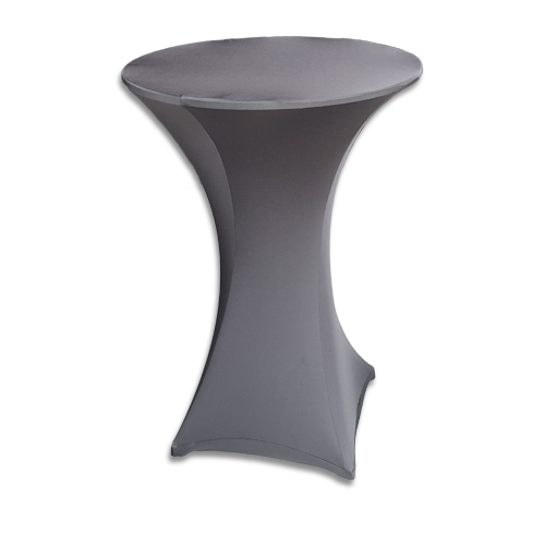 Tablecloth: 30" Round Spandex Black