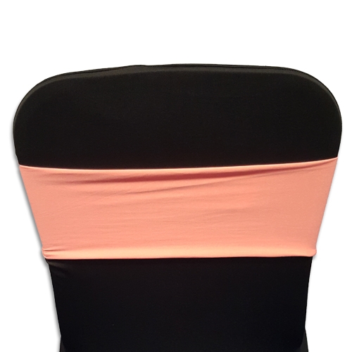 Chair Band: Spandex Coral