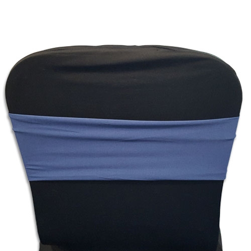 Chair Band: Spandex Navy