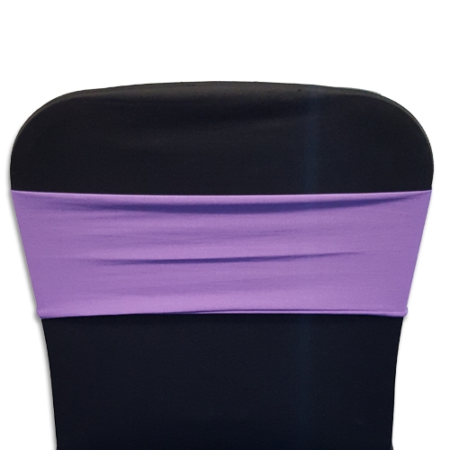Chair Band: Spandex Purple