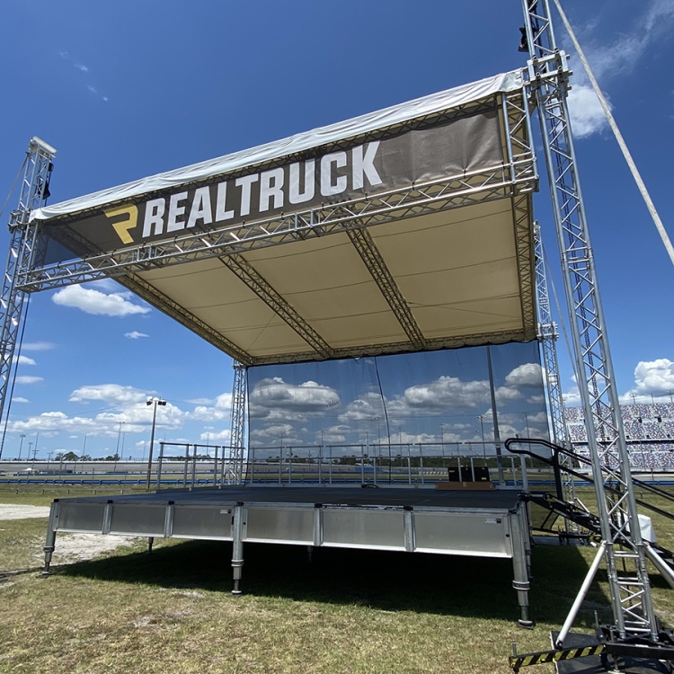 Stage: Truss Roof
