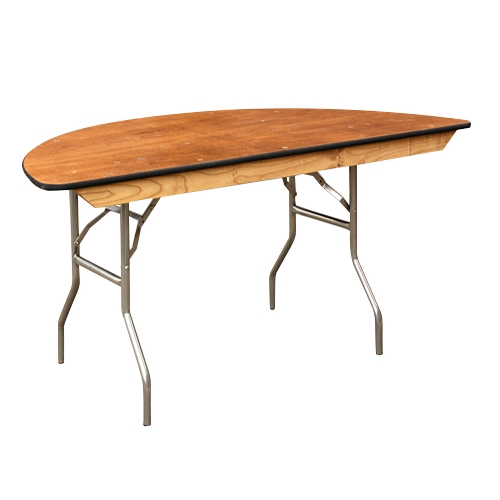 Table: 72" Half Round