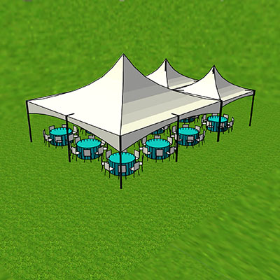 Tents: What Size Tent Do I Need? - Special Event Services, Inc