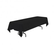 ForSale/linTablecloth60x126_8ft_BlackPoly_w