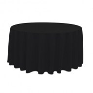 Linens/120Round/linTablecloth120_60Round_BlackPoly_w