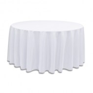 120RD Tablecloth on 60RD Table
