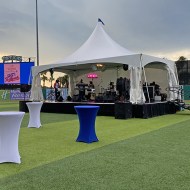 24' x 32' Vision Stage with 20' x 30' Marquee Tent
