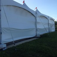 Tent Wall: Solid 20'